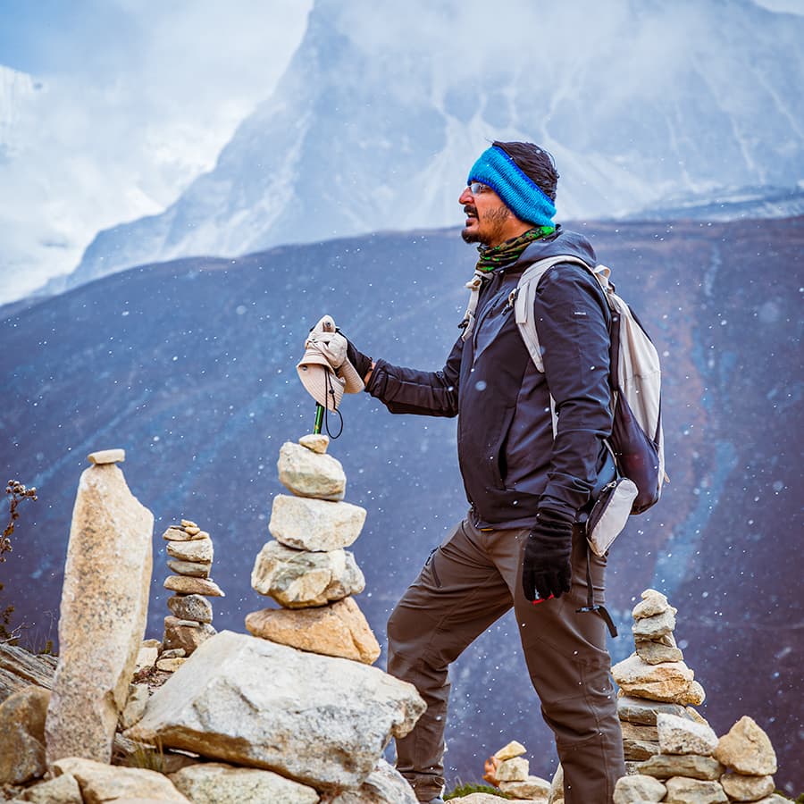 Neelakandan in the Himalayas