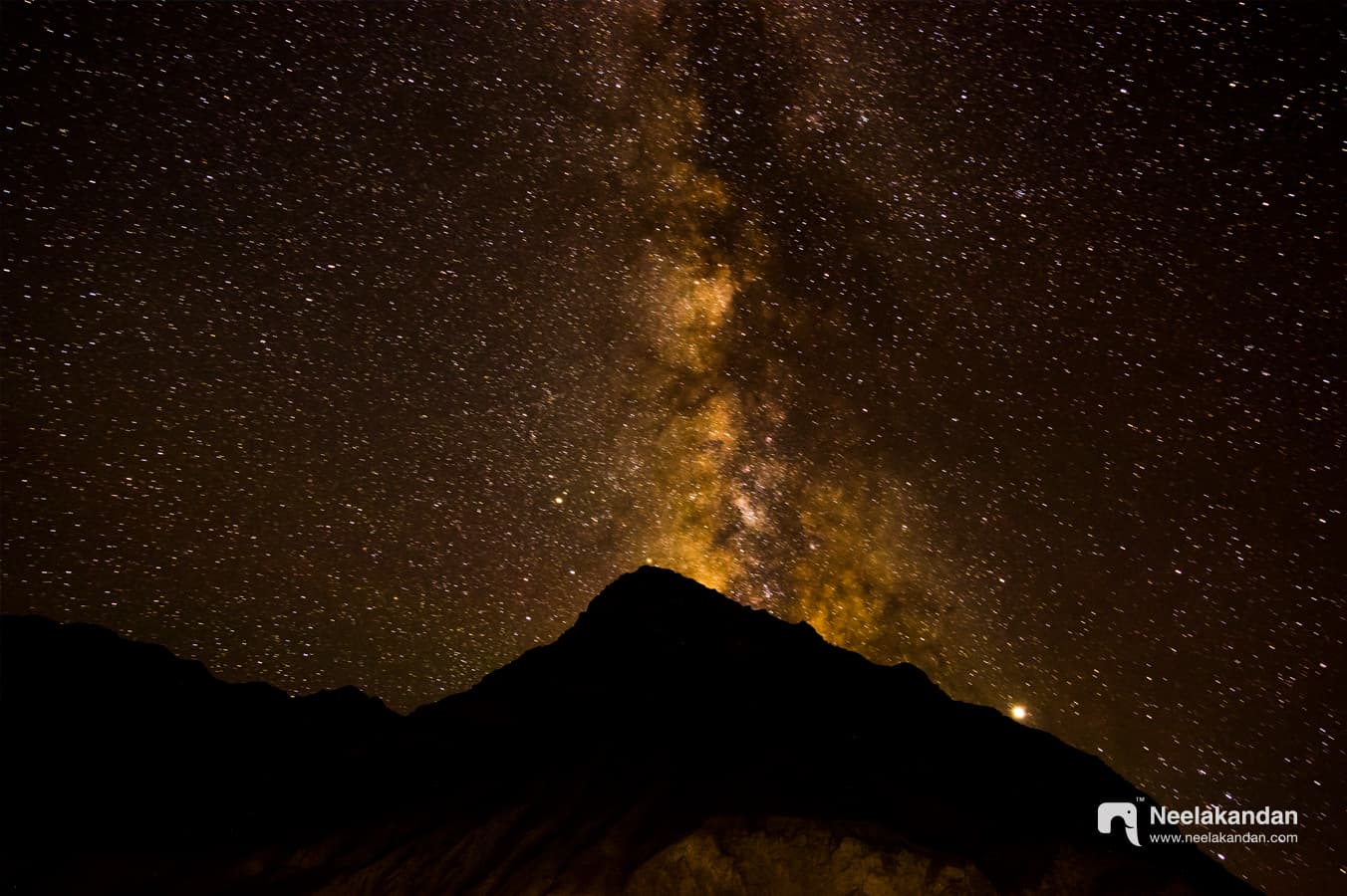 Milkeyway from Tabo monastry